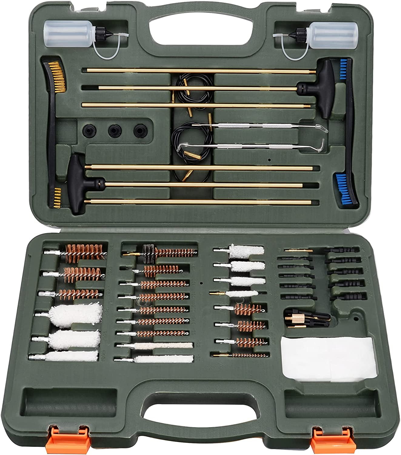 Universal Gun Cleaning Kit with Lightweight Organized Carrying Case Gun