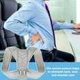 thumbnail image 3 of POINTERTECK Back Posture Corrector for Men and Women Comfy and Effective Clavicle Brace for Neck  Shoulder  Back Pain Relief Fully Adjustable Spinal Brace, 3 of 6