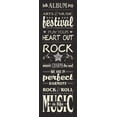 thumbnail image 2 of Pela Studio 11x24 Black Ornate Wood Framed with Double Matting Museum Art Print Titled - Music Lovers II, 2 of 4