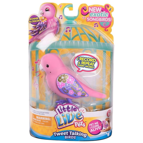 Little Live Pets Bonnie Blossom Tweet Talking Birds Pet Doll
