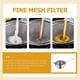 thumbnail image 4 of Stainless Steel Strainer for Skimming with 1Set Mesh Food Strainers, 4 of 5