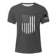 thumbnail image 3 of Playera Para Hombre, Camiseta De Manga Corta Con Cuello Redondo Y Estampado Del Día De La Independencia Para Hombre, Camiseta Floral De Moda, Camiseta De Fondo, 3 of 4