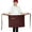 Coffee, variant on Sunjoy Tech Half Apron with Pockets Waterproof Cloth Apron for Server Chef Stain-Resistant Solid Color Kitchen Waiter Apron for Men Women