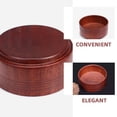 thumbnail image 2 of Miangastore Bol de Rasage en Bois Tasse de Rasage en Bois Tasse de Rasage Portable Outil de Rasage pour Hommes Bol de Rasage en Bois Bol de Rasage en Bois pour Hommes Fournitures de Rasage, 2 of 8