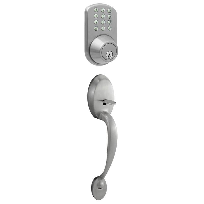 Keyless Entry Deadbolt and Handleset Door Lock with Electronic Digital