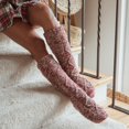thumbnail image 2 of Women's Cable Lounge Socks, 2 of 4