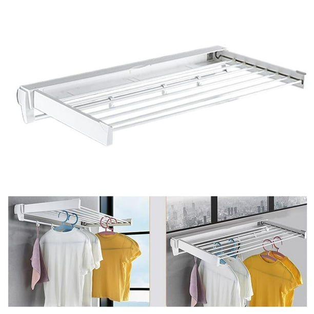 Tendedero Extensible Pared Tendedero Plegable Para Ropa, Tendedero