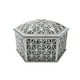 thumbnail image 4 of Caja de dulces hexagonal, cajas de dulces, bolsas con tapa, caja de joyería, frascos huecos, regalo de golosina Argenteo, 4 of 9