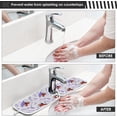 thumbnail image 5 of Coolnut 2 Pack Faucet Mat Splash Guard for Kitchen Sink,Red Ladybugs Spring 30x5 Inch Super Absorbent Microfiber Sink Protector Mat, Kitchen Sink Mat Machine Washable Kitchen Sink Accessories, 5 of 7