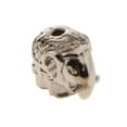 thumbnail image 3 of 10 piezas de de para joyas, espaciadoras de metal de aleación de bricolaje, con agujero grande, - Cobre de plata #19, 12 x 10 mm Plata cobre perfecl Encantos perlas elefantes, 3 of 8