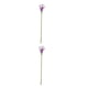 thumbnail image 2 of Wosthever Ramo de flores artificiales de bajo mantenimiento y ramo de boda de flores artificiales para interiores o exteriores blanco morado 37cm * 7cm 2Conjunto, 2 of 6