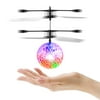 RC Toy,RC Flying Ball,Infrared Induction Helicopter Ball Built-in with Shinning LED Lights and Remote Control,Colorful Flyings for Kids and Boys Teenagers