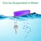 thumbnail image 5 of Uxcell 3-Pack Llavero Flotante para Navegación, Anillos de Llave a Prueba de Agua de Color Brillante para Deportes Acuáticos al Aire Libre [Púrpura], 5 of 6