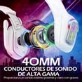 thumbnail image 2 of YUOY Auriculares para Gaming para PC, PS4, PS5, Xbox y Switch – Sonido Envolvente 7.1, Micrófono con Cancelación de Ruido, Luces RGB, 2 of 7