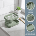 thumbnail image 6 of Mesh Soap Dish Bathroom and Shower Soap Holder Plastic Double-Layer Drain Soap Box for Bathroom Counter,Kitchen,Toilet,Soap(3pc), 6 of 6