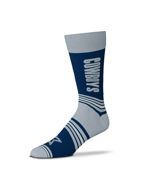 Unisex For Bare Feet Navy Dallas Cowboys Go Team Trouser Socks
