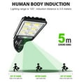 thumbnail image 4 of Lampe,Led 3 Modes120 Chemins Pir Imperméables et Imperméables 120 3 Pir 120 Siuke Chemins Solaires Idéaux 3 Chemins With Mur Étanche 3 Led Imperméables 3 Chemins With Remote Réglables, 4 of 6