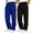 Blue, variant on Letdown 2-Pack Mens Sweatpants Drawstring Elastic Waist Casual Pants Straight Baggy Sweatpants with Pockets Joggers (Blue, M)