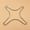 Four-Pointed Star, variant on Fancy Multi-Function Gas Ring Reducer Trivets Stove Top Hob Cooker Heat Simmer Coffee Pots Four-Pointed Star