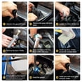 thumbnail image 2 of Riwesomey Ligero para cambios rápidos y suaves con palanca de cambios Gear Throw Short Shifter Quick Gear Kit plateado Type2 NO2, 2 of 6
