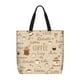 thumbnail image 1 of Balery Coffee Time Bolsa de Mano para Mujeres con Cremallera, Bolsa de Gimnasio con Compartimentos, Bolsa para Laptop, Bolsa para Trabajo, 1 of 6