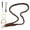 E, variant on Id Holder Cute Stretchy Lanyards for Teachers Women with Retractable Neck Strap up to 30 Inches Anti-Loss Metal Clip for Badge Keys Phone Hands-Free