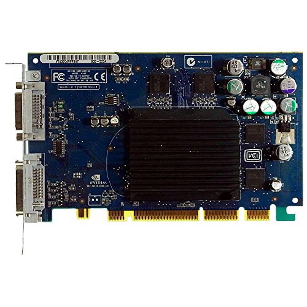 NVIDIA 6033254 Home / Apple nVidia GeForce FX 5200 64MB DVI/ ADC Video Graphics Card Walmart