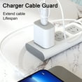 thumbnail image 3 of Huanledash 2Pcs Silicone Charging Cable Protective Case Anti-break Data Line Cord Protector Winder Cover Sleeve Cable Wrap for iPhone for Android for Type-C, 3 of 8
