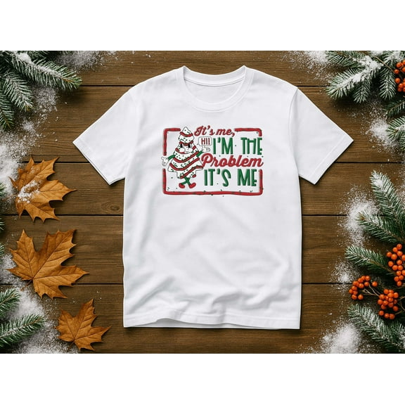 ChaChaCoo its me hi im problem christmas tree cake T-Shirt