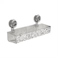 thumbnail image 1 of Estante de Ventosa con de Glaciar de Estilo de Lujo Ligero y Sin Taladro, Organizador de Ducha de Baño de Estilo Transparente, 1 of 5