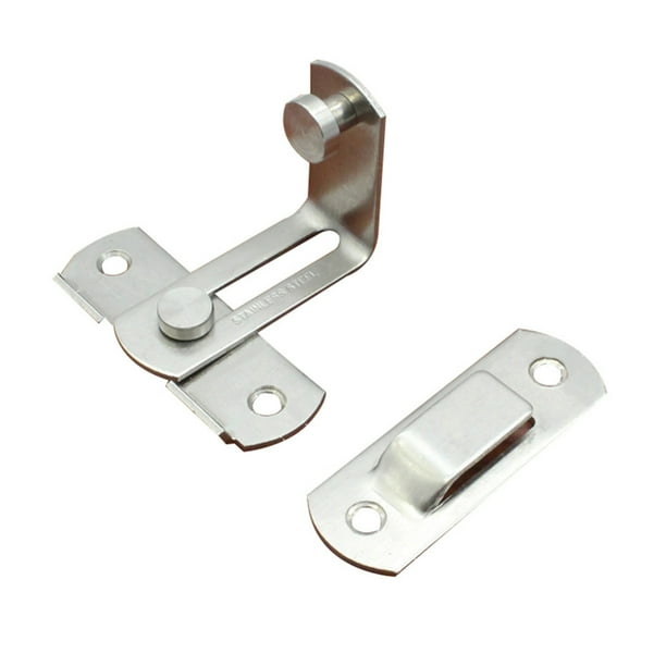 Flip Door Sliding Latches with Buckle 90 Degree Stainless Steel Latche