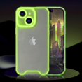 thumbnail image 4 of Compatible with iPhone 14 Case Clear Luminous Case Glow in The Dark Noctilucent Luminous Space Nebula Slim Fit Cover Protective Anti Scratch Cases Thin Translucent Protective Case Green, 4 of 7