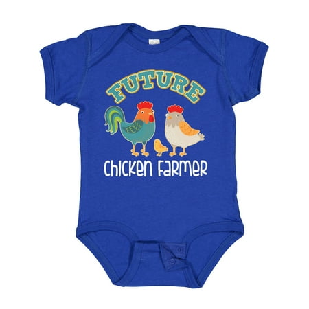 

Inktastic Future Chicken Farmer in Training Gift Baby Boy or Baby Girl Bodysuit