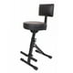 thumbnail image 4 of Silla de guitarra,Silla de guitarra Taburete de guitarra plegable Silla de tambor,Ajuste del asiento de guitarra acolchado con respaldo.,Banco de guitarra plegable Accesorios para, 4 of 8