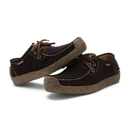 

Women‘s Lace Up Flat Loafers Casual & Comfort Faux Leather Shoes Women‘s Footwear