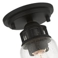 thumbnail image 2 of Livex Lighting - Lawrenceville - 1 Light Flush Mount in Coastal Style - 5.13, 2 of 10