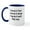 White/Navy Inside, variant on CafePress - Pick Two Mug - 11 oz Ceramic Mug - Novelty Coffee Tea Cup