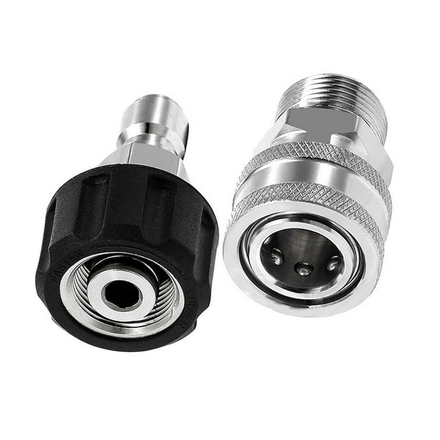 Accesorios de Conexión Rápida para Lavadora de Alta Presión shamjiam M22 14mm a 3/8 Pulgadas