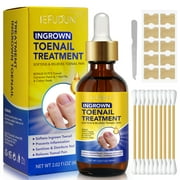 Sefudun Ingrown Toenail Treatment Kit - Extra Strength Toenail Fungus Treatment For Toenail Or Fingernail, Nail Repair Solution, Fingernails Renewal Liquid For Damaged & Discoloration Nail, 0.67oz