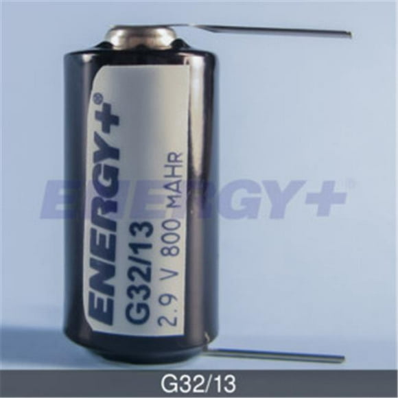 FedCo Batteries Compatible avec ENERGY G32-13 2.9V 800mAh 2-3 A Size Lithium Cell For with PC Broches pour Applications Industrielles