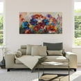 thumbnail image 4 of Yosemite Home Decor 'jardin de Fleurs' Toile en Tissu Multicolore, 4 of 8