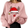 thumbnail image 5 of Men's Ugly Christmas Sweaters - Funny Christmas Sweaters for Men - Fun Holiday Pullovers,Pink,L, 5 of 6