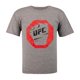 thumbnail image 1 of Camiseta con gráfico de puño desgastado para niños de UFC, gris, M, 1 of 1
