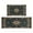Boho Vintage Kitchen, variant on Black Mushrooms Butterfly Spring Kitchen Rugs Set, 17x29 +17x47, Cushioned and Non-Skid, Washable for Kitchen, Living Room, Office Gift for Friends, Family
