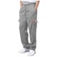 thumbnail image 1 of Pantalones de running para hombre: cintura con cordón, corte holgado, transpirables. Pantalones de poliéster con bolsillos laterales., 1 of 8