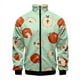 thumbnail image 5 of Chaqueta con cremallera y estampado 3D de frutas divertidas, chaquetas de manga larga para hombres y mujeres, ropa de moda con cuello alto, sudaderas casuales para hombres, abrigos para hombres, 5 of 5