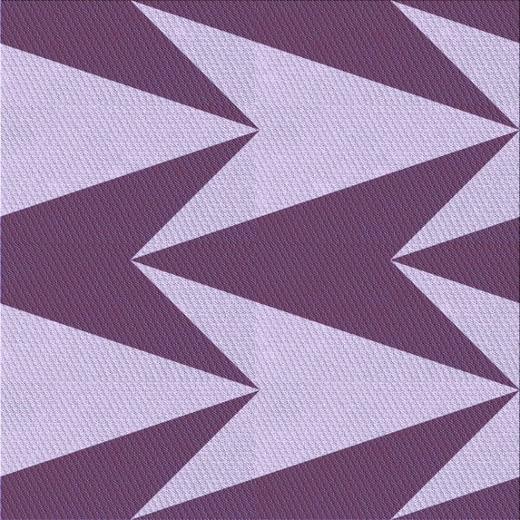 Ahgly Company Indoor Square Patterned Purple Jam Purple Area Rugs, 5' Square