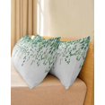 thumbnail image 4 of Green Leaves Body Pillow Cover 20 x 54 Inch Decorative Pillow Cover Spring Pastoral Plant Vines Farmhouse Lumbar Pillowcase Seasonal Rectangle Cushion Case for Couch Sofa Bed Living Room, 4 of 7