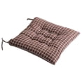 thumbnail image 1 of Seat Cushions Kitchen Chair Cushions with Ties Seat Cushion Student Classroom office Sedentary Seat Cushion Dormitory Floor Chair Winter Small Stool Butt Butt Cushion Soft 14x14In, 1 of 7