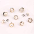 thumbnail image 2 of Paquete de 10 broches para camisa para mujer, botones, alfileres de solapa, novedad, traje, chaleco, hebilla de seguridad, tachuelas de Metal para corbata, Pin, embrague trasero, 2 of 5